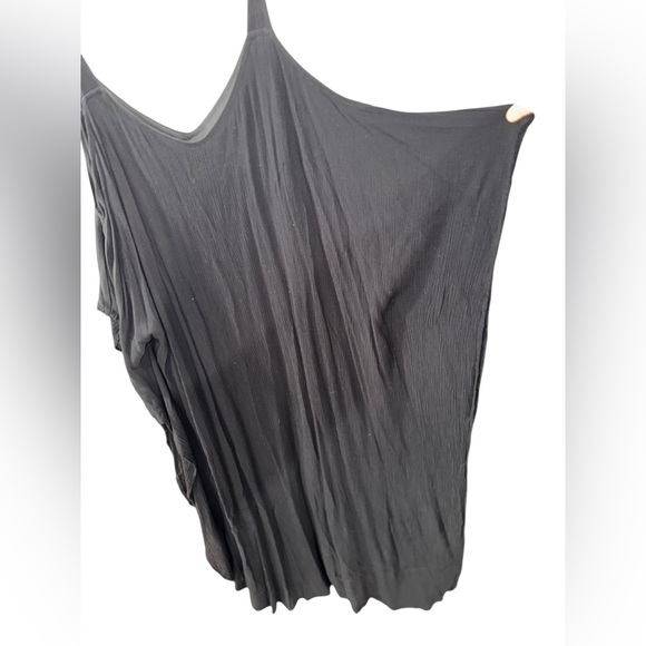 Nina Leonard Black Asymmetrical Dress - Picture 3 of 6